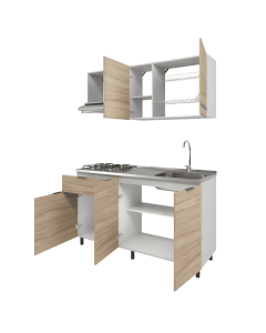 Socoda Cocina Moscu Bco/Almendra Setx4 Poc.DER 4g 150 m + Grif.Advance 225725