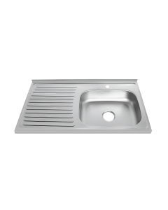 Socoda Lavaplatos Meson Vital Basic 100X52 Monocontrol Poceta Derecha 237803