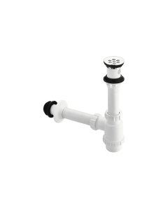 Desague Sencillo Con Rebose+Sifon Botella Blanco 931460001 Grival
