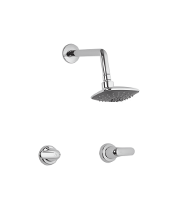 Mezclador Ducha 8" Con Regadera Palanca Aluvia Corona AV4010001