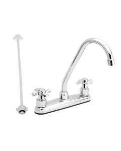Mezclador 8" Lavaplatos Cruceta Balta+Acople 415020001 Grival