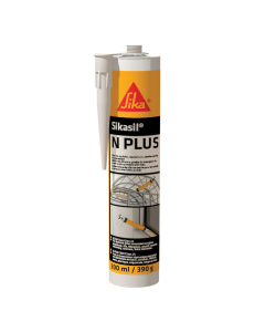 Sikasil N Plus Silicona Neutra Multipropósito. Negro 295ml