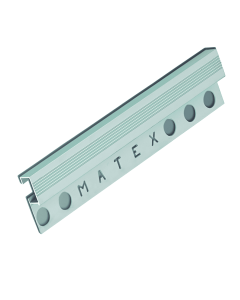 Perfil Aluminio Peldaño Plata Mate 2.5ml