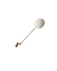 Flotador En Laton Completo 1/2" Bola Plastica Do Helbert