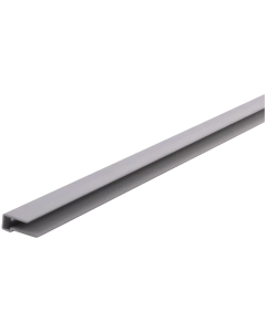 Perfil U Remate Aluminio 6 mm X 2.10 m Para Cielo Raso