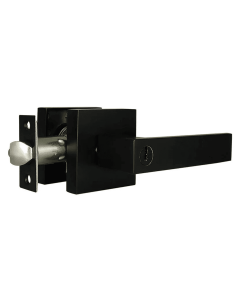 Cerradura Manija Negro Mate Alcoba Kl 125 A Kl Segurity