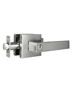Cerradura Manija Cromo Aluminio Entrada Principal Kl 120 Ep
