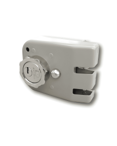 Cerradura De Sobreponer Cilindrico Metalico - Funcion Roseta - Multip Derecha KL1080