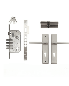 Cerradura Incr Backset 60 mm Cilindro Pest.Rev 4 Bulones Kl 200 60 S