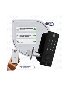 Cerradura Electronica Singa Huella Clave Tarjeta App