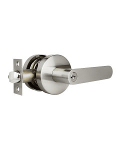 Cerradura Manija Tubular Circular Entrada Puerta Principal Kl 140 Ep