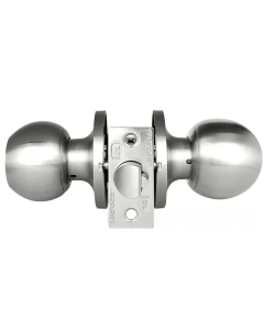 Cerradura Pomo Metal Tubular Función Alcoba - Kl 112A