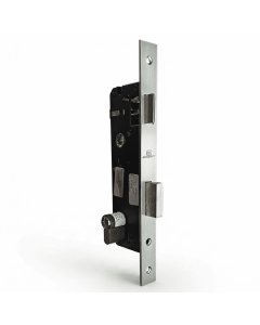 Cerradura Entrada Ppal Incrustar Backset 35 mm Pestillo Rev Pasador Cuadrado Sin Cilindro Kl 35S