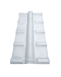 Caballete Cresta Alta 2.0 Mm Blanco Upvc