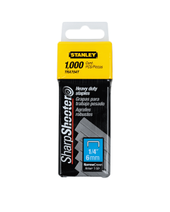 Grapas Trabajo Pesado Corona 1000Pc Stanley Tra704T