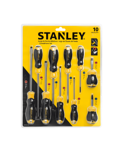 Juego Destornilladores 10Pz Basicos Stanley Stmt66676-840