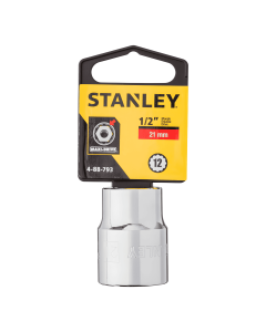 Dado Std Metrico 12Pt Mando 1/2Pul-21 mm 4-88-793 Stanley