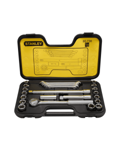 Juego Herramientas Mecanicas 1/2" – 25Pz Stanley 86-736