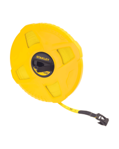 Cinta Métrica O Decámetro 50 m. En Fibra Vidrio 1/2" Ancho De Hoja 34-263S Stanley