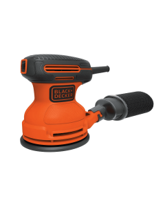 Lijadora Rotorbital 5 Pulgadas 200W 12000 Opm Black+Decker BDERO100-B3