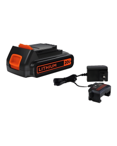 Power Connect Bateria 20V Ion Litio 1.5Ah+Cargador Lbxr20Ck Black+Decker