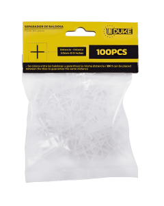 Cruceta Plastica Para Dilatacion 1.5 mm Pq X 100 Und HT80171