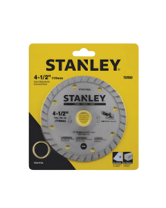 Disco Diamantado Turbo 4-1/2" X 7/8" (115 X 22.23 mm) Stanley STA47450L