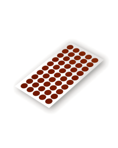 Tapatornillo Adhesivo Pvc Hoja X 55 Und Cedro