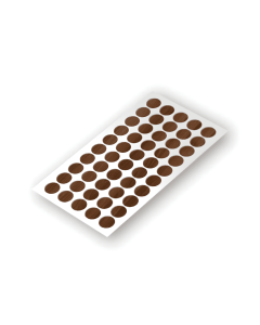 Tapatornillo Adhesivo Pvc Hoja X 55 Und Nogal Amazonico