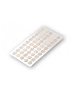 Tapatornillo Adhesivo Pvc Hoja X 50 Und Castaño Bco