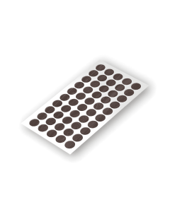 Tapatornillo Adhesivo Pvc Hoja X 50 Und Fresno Humo