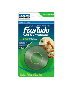 Cinta Acr Doble Cara Interna 12 mm X 2 m Tekbond