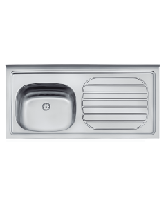 Lavaplatos 100X50 Monocontrol Poceta Izq 93412515 Tramontina