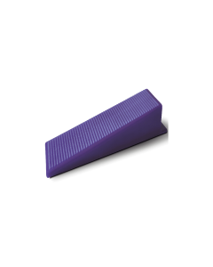 Espaciador Autonivelante Cuña Grande Violeta Paq X 100PCS Atrim 5291