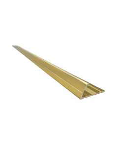 Aluminio Guardacanto Oro Brillante 2.5Mx10 mm Atrim 1384