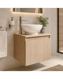 Mueble Basic Elevado Con Tapa Artiko 41X41 Con Lavamanos Sabina Roma