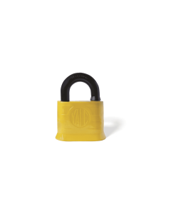 Candado Intemperie 800 De 50 mm Amarillo 2041
