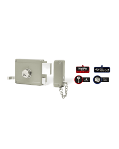 Cerradura Puerta Principal Yale Sobreponer 31610 50 Izquierda 3071