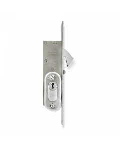 Cerradura De Embutir Yale 854 Cromo Brillante D Ll-M 4054