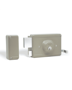 Cerradura Puerta Principal Yale Sobreponer Izquierda 3043-106 60