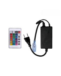 Kit Controlador Cinta Rgb 120V Para 20 m Controlador+control Icl34 Mercury