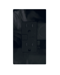 Interruptor Doble Smart Home Touch Black Wifi Tic16 Mercury