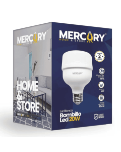 Bombillo Led 20W E27 6500K IBL09 Mercury