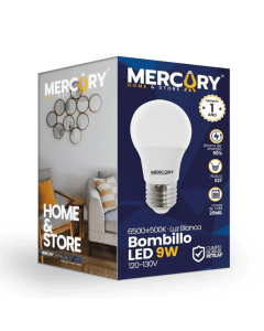 Bombillo Led 9W E27 6500K Ibl06 Mercury