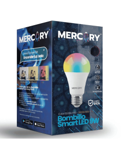 Bombillo Led Wifi 9w Rgb App Dimerizable Ibl55 Mercury