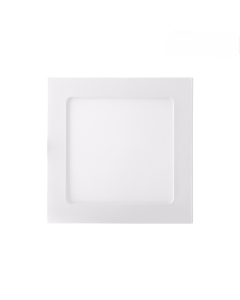 Panel Led Incrustar Cuadrado 9W 5" Tta17 Luz Blanca 6500K Titanium