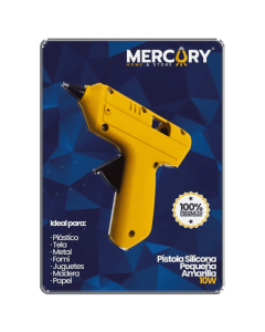 Pistola Silicona Pequeña 10W Amarilla Eae10 Mercury