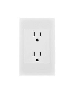 Toma Doble Incrustar Blanco Eti37 Project