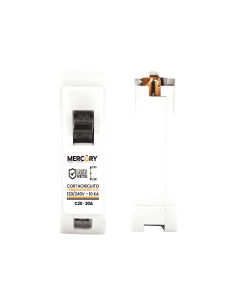 Breaker Eco 1P 20A Enchufable Ebm02 Mercury