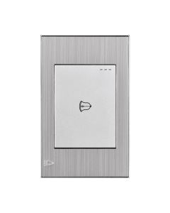Pulsador Timbre Incrustar Gris Eti48 Project